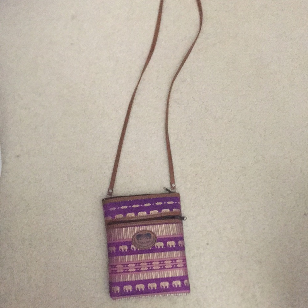 Purple Thailand small designed bag
